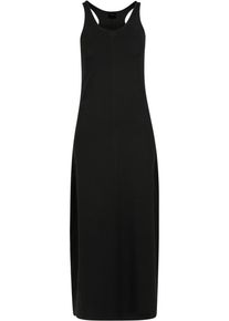 Urban Classics Damen Shirtkleid "Urban Classics Damen Ladies Long Racer Back Dress", schwarz, klassisch, Gr. XS, unifarben, 95% Baumwolle, 5%