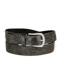JCC Damen Ledergürtel, schwarz, Gr. 85, 100% Leder Rind, Gürtel