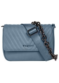 Bugatti Damen Umhängetasche "SIRA", blau, Kunstfaser, Strukturmuster, Taschen