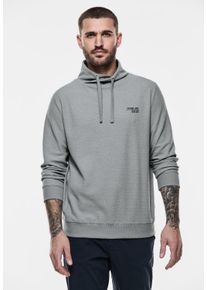 Street One MEN Herren Sweatshirt, grau, casual, Gr. XL, unifarben, Sweatware, 63% Polyester, 34% Baumwolle, 3% Elasthan, Sweatshirts, im angenehmen
