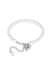 Damen Armband "Pearl", silber, Collezione Alessandro, Glas, Armbänder