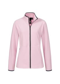 DEPROC Active Damen Fleecejacke "DECORAH II WOMEN", pink, casual, Gr. 48, 100% Polyester, Jacken, weiche Fleecejacke in traditioneller Optik