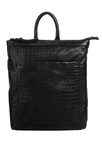 Betty Barclay Cityrucksack, schwarz, Rindsleder, Leder, casual, Rucksäcke, echt Leder