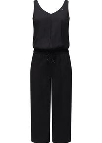 Ragwear Damen Jumpsuit "Suky", blau, casual, Gr. XL, 80% Viskose, 20% Polyester, Overalls, schicker, langer Damen Overall mit Tunnelzug