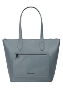 Betty Barclay Damen Shopper, blau, Kunstfaser, unifarben, leicht glänzend, Taschen