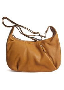 MARGELISCH Damen Umhängetasche "Ocla 1", gelb, Leder, Taschen, aus LWG zertifiziertem Leder