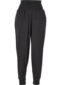 DEF Damen Stoffhose "DEF Damen DEF Saruel Pants", grau, Gr. XS, unifarben, 95% Baumwolle, 5% Elasthan, Hosen