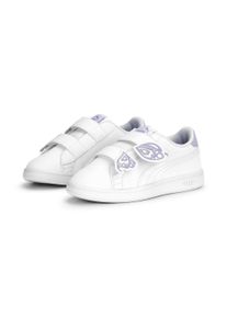 Puma Kinder Sneaker "Smash v2 AC Sneakers Kinder Kinder", Gr. 35, lila, Obermaterial: Textil, Synthetik; Futter: Textil; Innensohle: Textil;