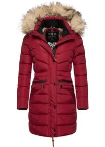 Navahoo Damen Steppmantel "Paula", rot, modisch, Gr. S, Oberstoff: 100% Polyester, Futter: 100% Polyester, Wattierung: 100% Polyester, Ärmelfutter: