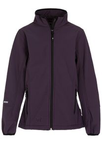 WHISTLER Kinder Softshelljacke "Covina junior", lila, sportlich, Gr. 152, unifarben, 94% Polyester, 6% Elasthan, Jacken, mit 8.000 mm Wassersäule