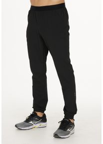 Virtus Herren Sweathose "Colin", schwarz, casual, Gr. M, unifarben, 90% Polyester, 10% Elasthan, Hosen, mit wasserabweisender Membran