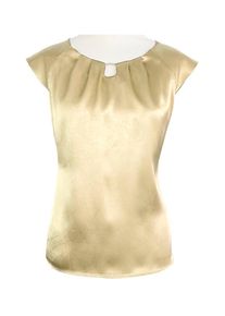 Damen Tanktop "HERMANN LANGE Collection Top Kate", beige, Gr. 36, HERMANN LANGE Collection, 100% Polyester, Tops