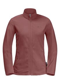 Jack Wolfskin Damen Fleecejacke "TAUNUS FZ W", rot, Gr. S, Hauptmaterial: 100% Polyester (recycled); Futter: 100% Polyester (recycled), Jacken