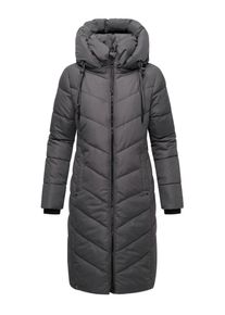 Navahoo Damen Steppmantel "Sahnekatzii XIV", grau, modisch, Gr. 5XL, Oberstoff: 100% Polyester, Futter: 100% Polyester, Wattierung: 100% Polyester,
