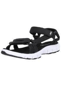 CRUZ Damen Sandale "Bernao", Gr. 38, schwarz, Synthetik, casual, Schuhe, mit rutschfestem Allwetterprofil