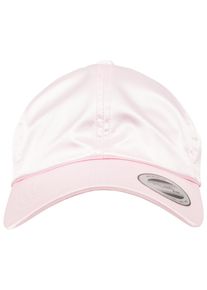 Flexfit Damen Flex Cap "Flexfit Unisex Low Profile Satin Cap", pink, casual, unifarben, 100% Polyester, Caps