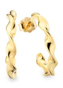 Kangaroos Damen Paar Creolen "Schmuck Geschenk Silber 925 Ohrschmuck Ohrringe", Silber 925 (Sterlingsilber), gold, Silber 925 (Sterlingsilber),