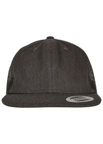 Flexfit Damen Flex Cap "Flexfit Accessoires Denim Trucker", schwarz, casual, unifarben, 100% Baumwolle, Caps
