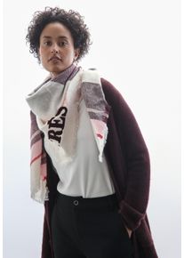 Street One Damen Halstuch, rot, casual, bedruckt, Stoff, 100% Polyacryl, Modetücher, kuschelig