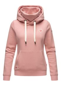 Marikoo Damen Kapuzenpullover "Chihiroo", rosa, Gr. XS, Obermaterial: 80% Baumwolle, 20% Polyester, Futter&Wattierung: 100% Polyester, Pullover,