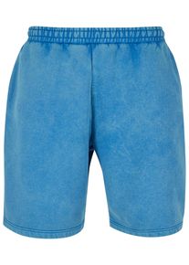 Urban Classics Herren Sweatshorts "Urban Classics Herren Heavy Stone Washed Sweat Shorts", blau, Gr. XXXL, unifarben, 70% Baumwolle, 30% Polyester,