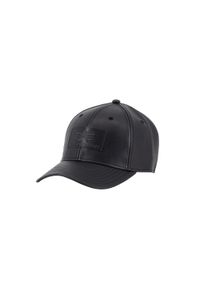 Damen Trucker Cap "Alpha Industries Accessoires - Headwear PU Logo Cap", schwarz, Alpha Industries, Obermaterial: 100% Kunstleder, Caps