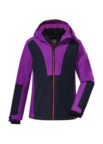 Killtec Kinder Skijacke "KSW 155 GRLS SKI JCKT", lila, sportlich, Gr. 152, 100% Polyester, Jacken