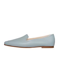 Henry Stevens Damen Loafer "Audrey HVL Businessschuh", Gr. 42, blau, Leder, elegant, Schuhe, Damen Halbschuhe Leder handgefertigt, Slipper