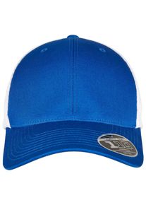 Flexfit Damen Fitted Cap "Flexfit Trucker 110 Mesh 2-Tone Cap", blau, casual, 100% Baumwolle, Caps