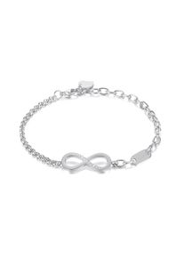 Damen Armband "Ewigkeit", silber, Collezione Alessandro, Metall, Armbänder
