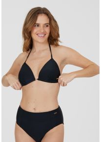 ENDURANCE ATHLECIA ATHLECIA Damen Triangel-Bikini-Top "Aqumiee", schwarz, feminin, Gr. 42, unifarben, 80% Nylon, 20% Elasthan, Bikini-Oberteile, mit UV-schützender