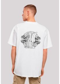 F4NT4STIC Herren T-Shirt "Wickie und die starken Männer", weiß, casual, Gr. XXL, Obermaterial: 100% Baumwolle, Shirts, Nostalgie, Retro Print,