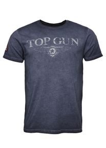 Top Gun Herren T-Shirt "TG20213001", blau, Gr. M, Obermaterial: 100% Baumwolle, Shirts
