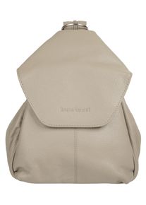 Bruno Banani Cityrucksack, beige, Rindsleder, Leder, casual, Rucksäcke, echt Leder
