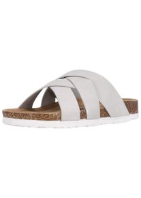 CRUZ Damen Sandale "Depay", Gr. 42, grau, Polyurethane, casual, Schuhe, mit Korksohle