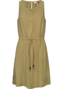 Ragwear Damen Blusenkleid "Sanai", grün, modisch, Gr. XL, 100% Viskose, Kleider, stylisches Sommerkleid mit verspielten Details