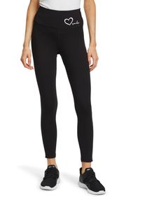 Betty Barclay Damen Leggings "Betty Barclay Leggings mit hohem Bund", schwarz, sportlich, Gr. S, Obermaterial: 85% Baumwolle, 15% Elasthan., Hosen,