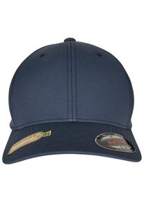 Flexfit Damen Flex Cap "Flexfit Accessoires Flexfit Recycled Polyester Cap", blau, casual, Gr. S, unifarben, 97% Polyester (Recycelt), 3% Elasthan,