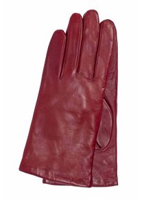 Gretchen Damen Lederhandschuhe "Women ́s Glove Pura", rot, klassisch, Gr. 7, unifarben, 100% Leder, Handschuhe, aus Lammnappa