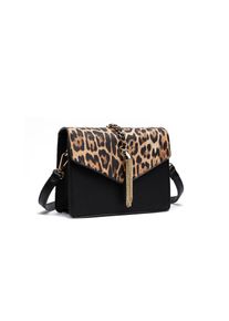 Damen Umhängetasche "Oprah", Collezione Alessandro, schwarz, Lederimitat, Taschen, in modischem Design