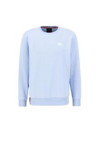 Herren Sweater "Alpha Industries Men - Sweatshirts Basic Sweater Small Logo", blau, Gr. S, Alpha Industries, Obermaterial: 80% Baumwolle, 20%