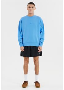 SOS Herren Sweatshirt "Bovec", blau, casual, Gr. XXL, unifarben, 100% Baumwolle, Sweatshirts, aus reiner Bio-Baumwolle