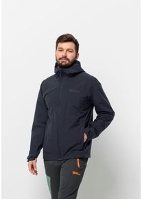 Jack Wolfskin Herren Funktionsjacke "ROBURY 2L JKT M", blau, Gr. M, OBERSTOFF: 100% POLYESTER; Futter: 100% POLYESTER, Jacken