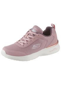 Skechers Damen Sneaker "Skech-Air Dynamight - Fast Brake", Gr. 41, rosa, Textil, Synthetik, sportlich, Schuhe, Metallic-Element an der Ferse,