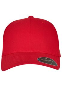 Flexfit Damen Flex Cap "Flexfit Accessoires Flexfit NU CAP", rot, casual, Gr. L, unifarben, 79% Polyester, 18% Viskose, 3% Elasthan, Caps