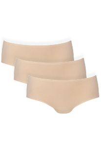 Damen Hipster "Essential Hipster 3-er Pack", ANITA SINCE 1886, Gr. L, beige, Stoff, Obermaterial: 80% Polyamid, 20% Elasthan, clean, unifarben,