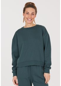 Endurance Damen Sweatshirt "Beisa", grün, casual, Gr. 44, unifarben, 65% Polyester, 35% Baumwolle, Sweatshirts, mit atmungsaktiver Eigenschaft