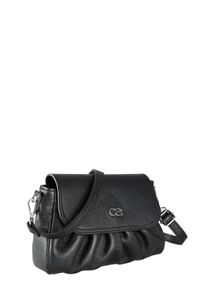 Damen Umhängetasche "Sharpei", Collezione Alessandro, schwarz, Leder, Taschen, aus softem Leder
