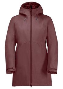 Jack Wolfskin Damen Funktionsmantel "HEIDELSTEIN INS JKT W", rot, sportlich, Gr. XXL, Obermaterial: 100% Polyester, Mäntel, Atmungsaktiv &