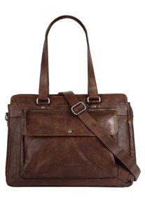 SPIKES & SPARROW Damen Shopper, SPIKES & SPARROW, braun, Leder, vintage, Taschen, echt Leder